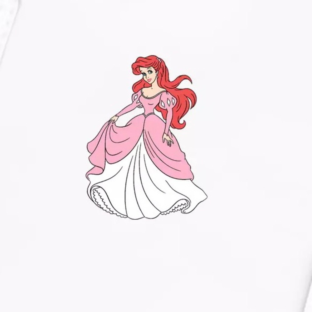 Little mermaid epoxy pin